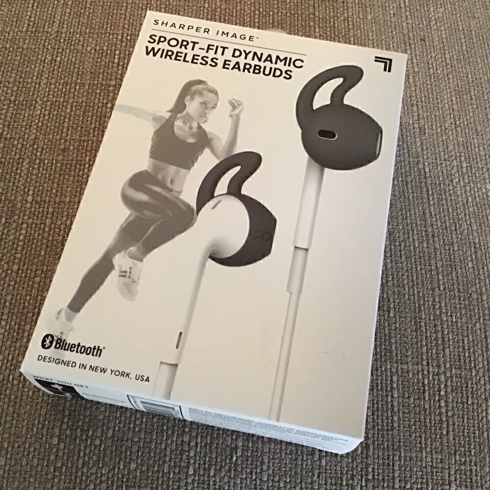 SHARPER IMAGE DYNAMIC SPORT-FIT Earbuds